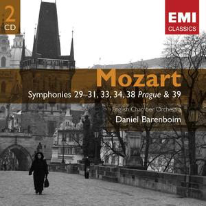 Mozart: Symphonies 29,31,33,34,38,39封面 - Daniel Barenboim