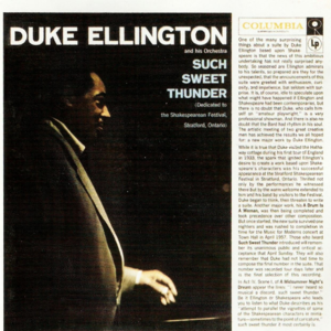 Such Sweet Thunder封面 - Duke Ellington