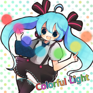 Colorful Light封面 - VOCALOID