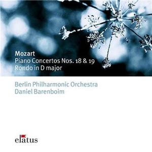 Mozart : Piano Concertos Nos 18, 19, Rondo K382封面 - Daniel Barenboim