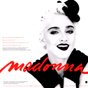 Holiday/Over And Over封面 - Madonna
