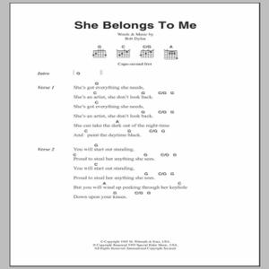 She Belongs to Me (Rosa Lux Belongs Edit)封面 - Bob Dylan